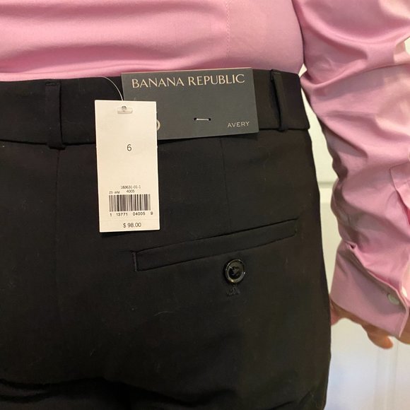 Banana Republic, size 6, black petite pants - Picture 6 of 8
